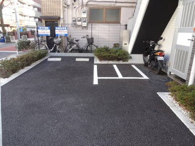 【その他共用部分】 | プレール・ドゥーク三ノ輪 | バイク置き場