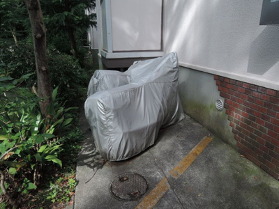 【その他共用部分】 | 宮前平グリーンハイツ４６号棟 | バイク置場