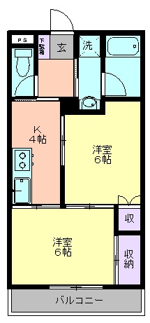 アムールの間取り