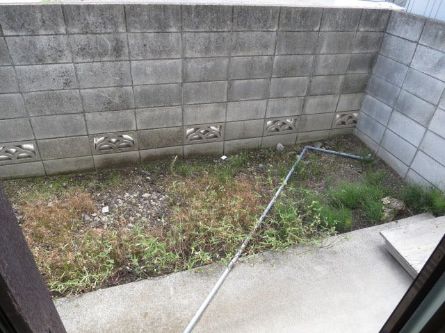 ハイツ田中のバルコニー