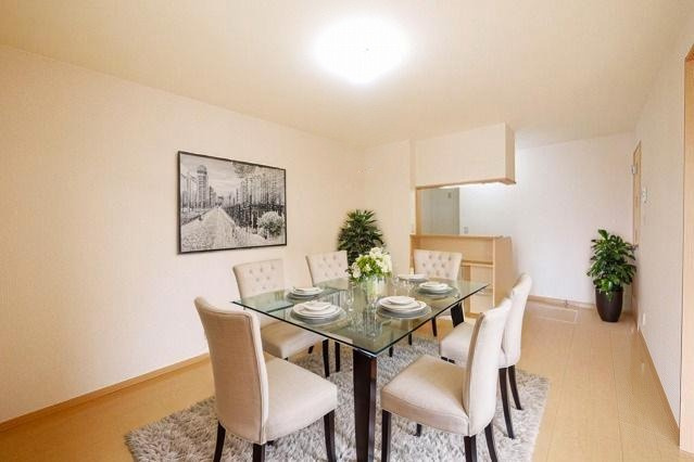 カリーノ　Ｄ棟の居間・リビング|CGで家具等を配置したもので家具等は含まれません