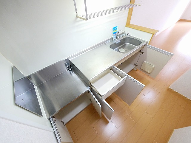 ラフィーネのキッチン|きれいなキッチンです