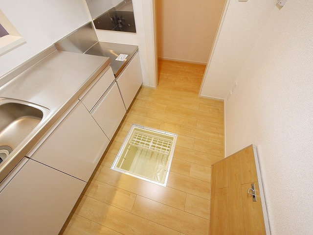 シエルブルーⅡのキッチン|キッチンです