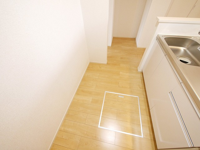 シエルブルーⅡのキッチン|お料理しやすいキッチンです