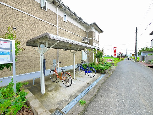 アプリコット（天理市）のその他共用部分|自転車置き場