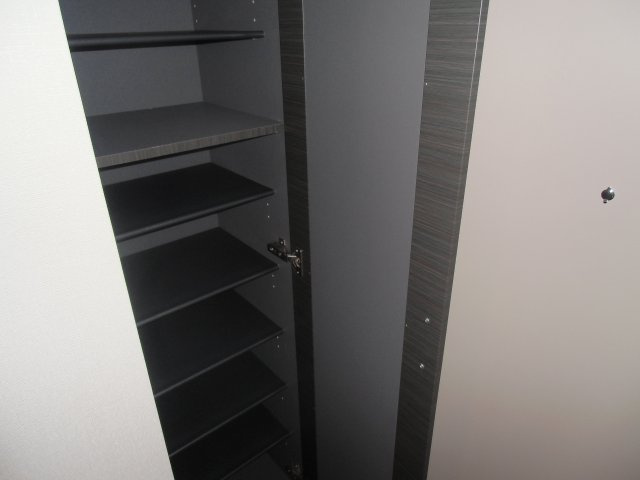 習志野市奏の杜１丁目の賃貸マンションの収納|大きいシューズボックスがあるので玄関は広く使えますね