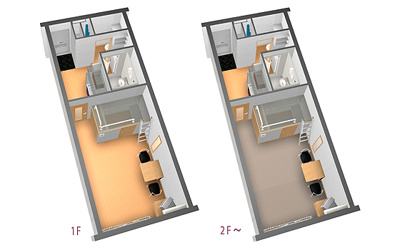 【内装】 | ジョセリーヌ | 内観パース