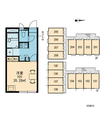 【区画図】 | ホークヒルズⅡ