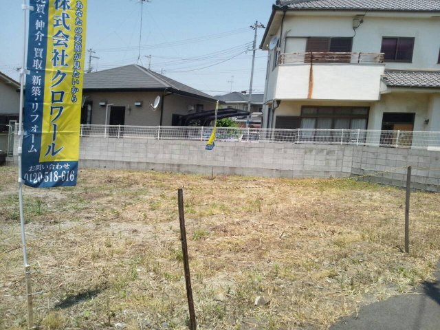 高石市東羽衣　土地の前面道路含む現地写真