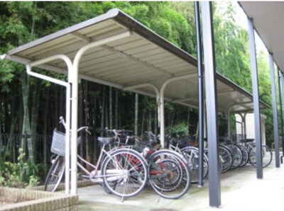 【その他共用部分】 | サンシティー | 屋根付き駐輪スペース有り