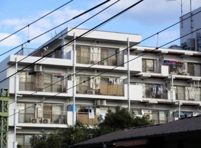 【外観】 | 扶桑ハイツ南太田 | 南西向き・4階部分につき陽当り・眺望良好