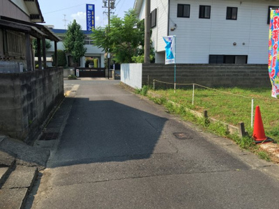 【前面道路含む現地写真】 | 江南市前飛保町寺町　土地