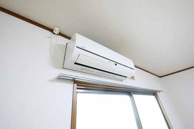 桜館の設備|エアコン完備で、年中快適にお過ごし頂けます。