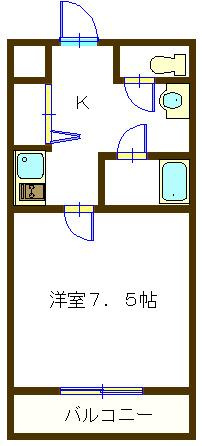 【間取り】 | ヒューマンヒルズ１