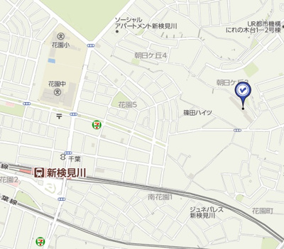 【地図】 | 新検見川グリーンハイツ