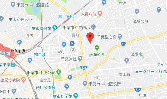 院内の地図