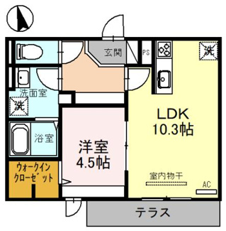 【間取り】 | コンフォート瓜破Ⅱ