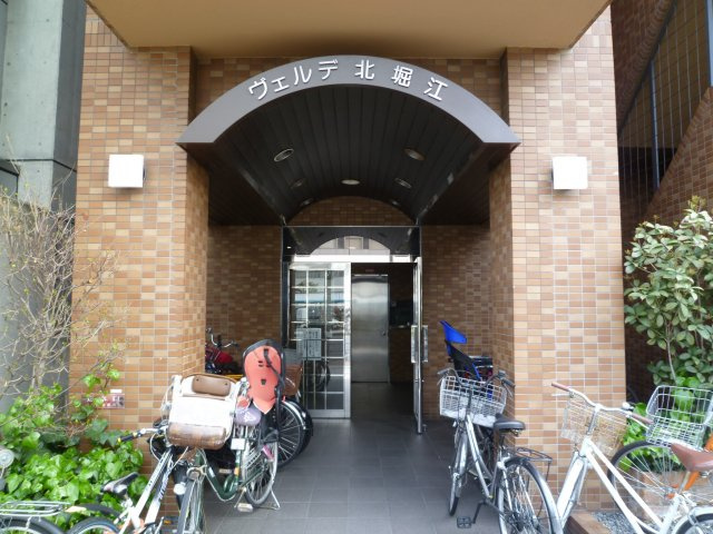 ヴェルデ北堀江のエントランス