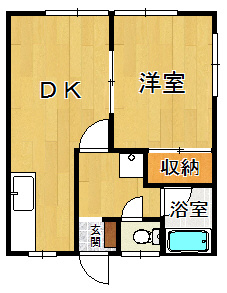 サンハイツの間取り