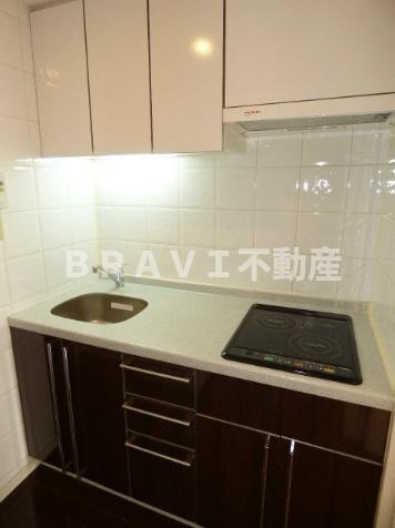 モンサンミッシェル北浜　BRAVI不動産のキッチン|【モンサンミッシェル北浜】使いやすいキッチンです