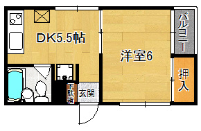 オリーブマンションの間取り