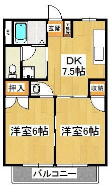 ドリームⅠの間取り
