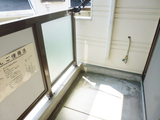 エクセルハイムⅡのバルコニー