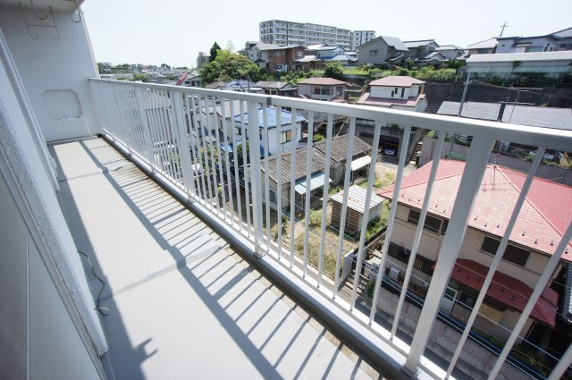 取手マンションのバルコニー