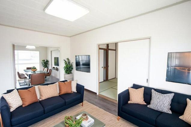 取手マンションの居間・リビング|CGで家具等を配置したものです。実際に家具等は含まれません。