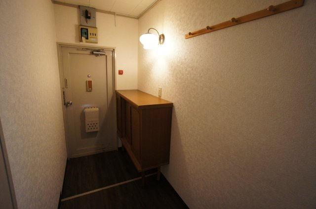 取手マンションの玄関