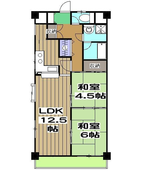 【間取り】 | ハイム西京都