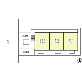 サンモールⅡの区画図
