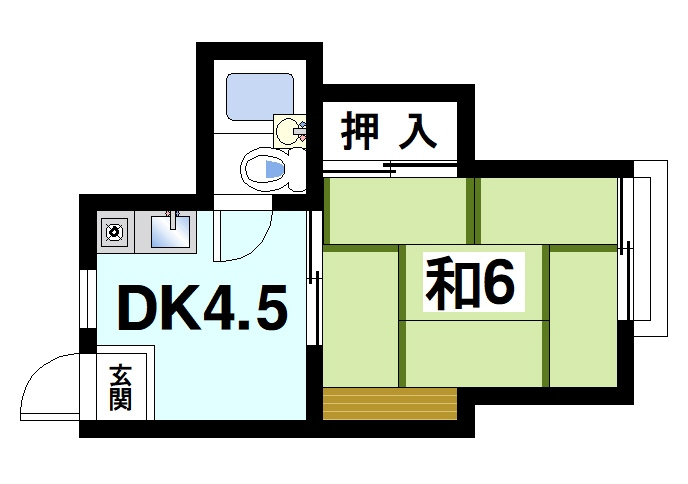匠ハイツの間取り