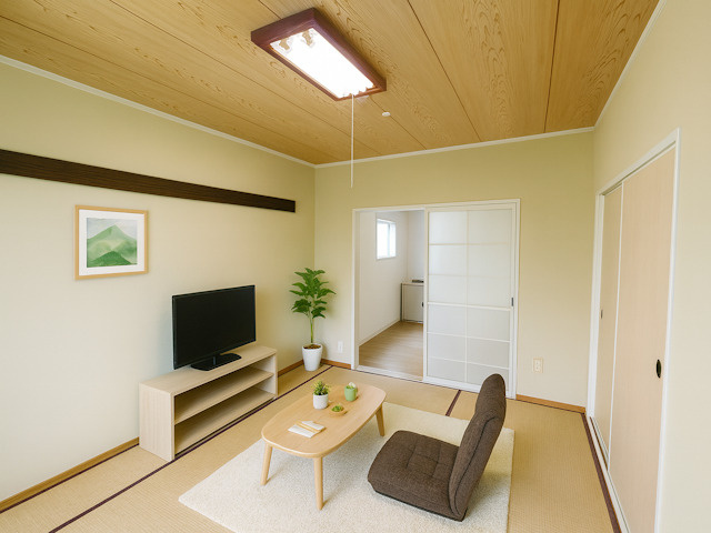 匠ハイツの居間・リビング|CGで家具等を配置したもので家具等は含まれません