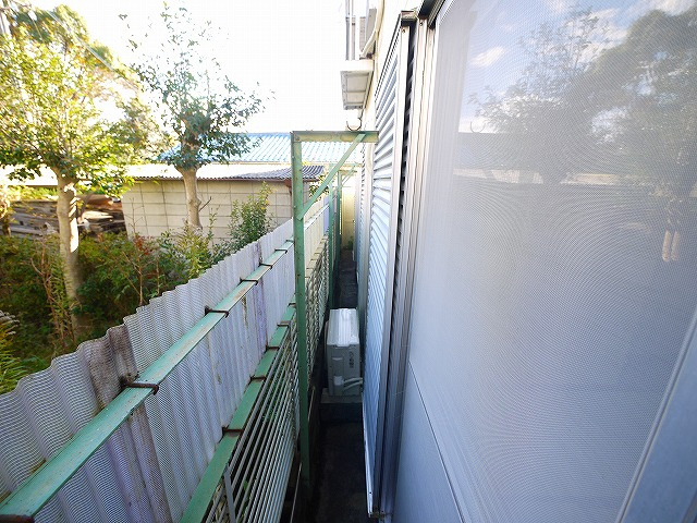 匠ハイツのバルコニー