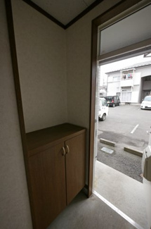 【玄関】 | パームハイツＣ