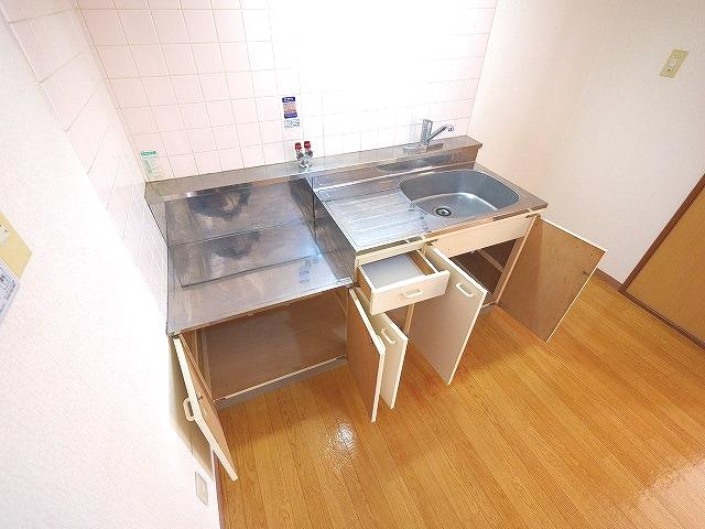 グレースコーポ東生駒のキッチン