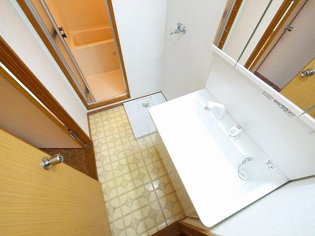 グレースコーポ東生駒の洗面所