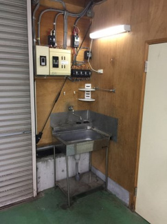 【キッチン】 | 新吉田町４５４５貸工場 | 流し台