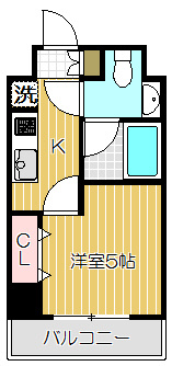 【間取り】 | エスティメゾン戸越