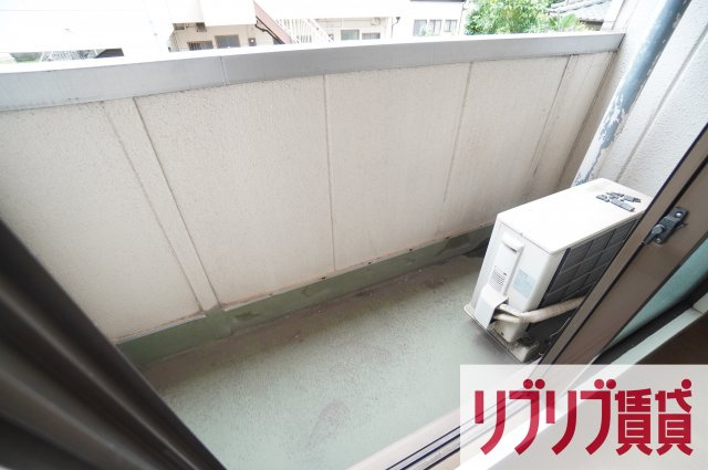 アサヒハイムのバルコニー