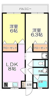 【間取り】 | ローレルハイツ
