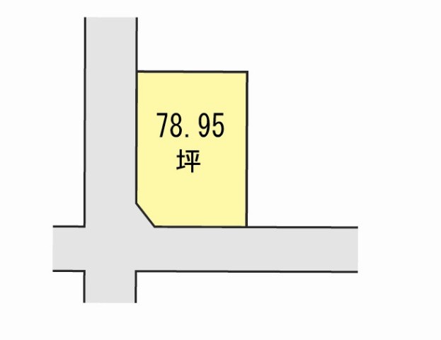 和歌山市毛見・土地・55687の区画図
