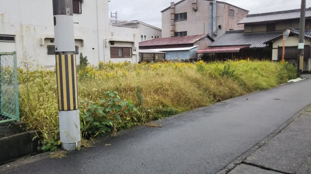 和歌山市毛見・土地・55687の前面道路含む現地写真