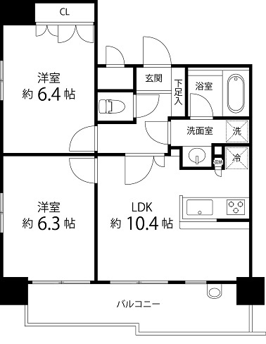 千代田区外神田４丁目の賃貸マンションの間取り