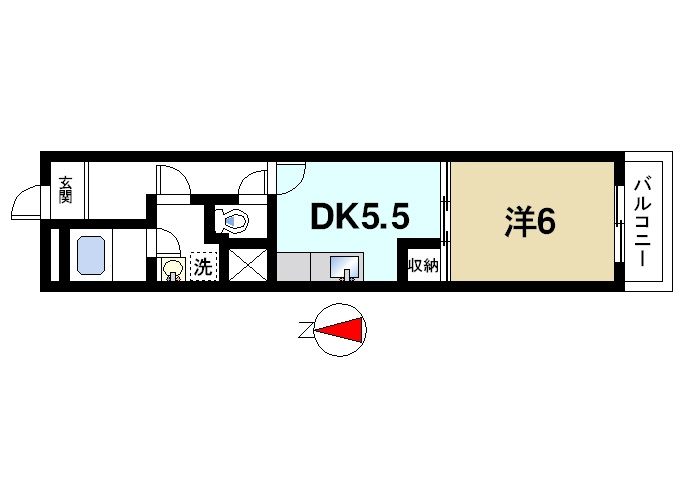 森村第3ビルの間取り|間取り