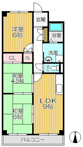 【間取り】 | セピアコートミツマツ