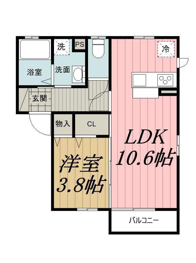 エスポワールの間取り