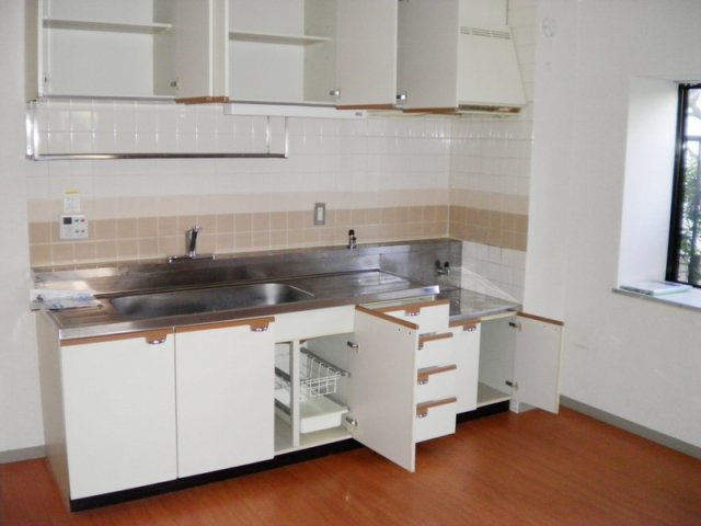 ボーマノワのキッチン|ガスコンロ対応のキッチン