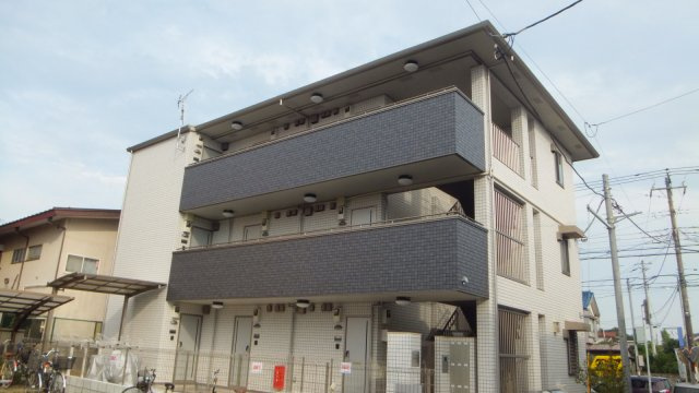 ホワイトヴェールの外観|南向きのベランダです